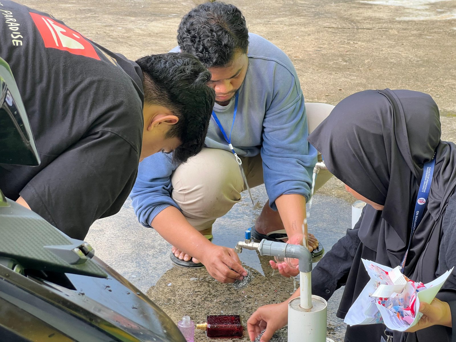 Sesi Praktek Budaya Buang Sampah